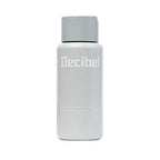 Thickening Conditioner van Decibel, lichtgrijze flacon met wit logo